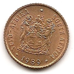  Süd-Afrika 1 Cent 1989 #61   