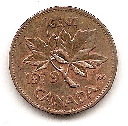  Canada 1 Cent 1979 #193   