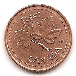  Canada 1 Cent 2002 #194   