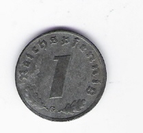  1 Pfennig 1943 G Zink   Jäger Nr.369   