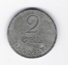  Dänemark 2 Öre 1969 Zink  Schön Nr.56 (D2/258)   