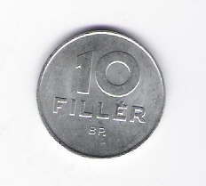  Ungarn 10 Filler Al 1980   Schön Nr.51 (D1/87)   