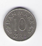  Dänemark 10 Öre 1975 K-N  Schön Nr.78 (D1/158)   