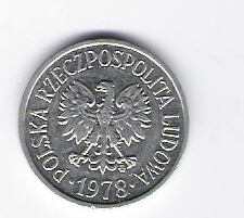  Polen 20 Groszy 1978 Al   Schön Nr.40   