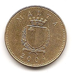  Malta 1 Cent 2004 #124   