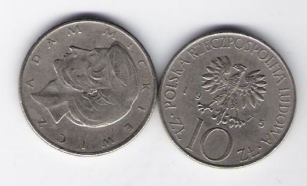  Polen 10 Zloty k-n 1975   Schön Nr.69   