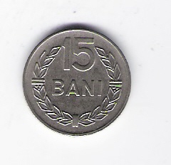  15 Bani 1960St.N plattiert          Schön Nr.109   