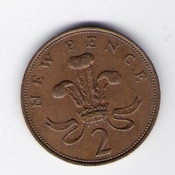  Großbritannien 2 Pence 1971 Bro   Schön Nr.403 (DK 227)   