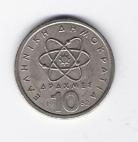  Griechenland 10 Drachmes 1982 K-N  SchönNr.85   