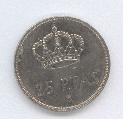  - Spanien 25 Pesetas 1984 -   