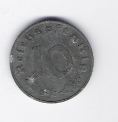  10 Pfennig 1940 J Zink   Jäger Nr.371   