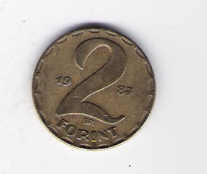  Ungarn 2 Forint Me 1987 Schön Nr.94(D3/102)   