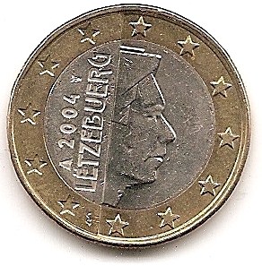  Luxemburg 1 Euro 2004 #4   