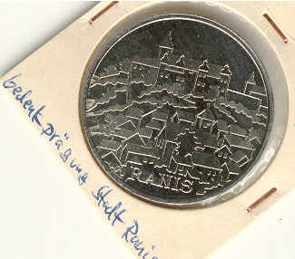  DDR, Medaille Stadt Ranis, 35 mm Durchmesser, VEB Hettstedt Mansfeld   
