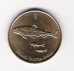  Slowenien 1 Tolar N-Me 2001 Schön Nr.4 KM Nr.4 (D5/157)   