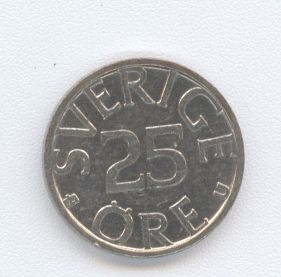  - Schweden 25 Öre 1978 -   