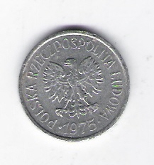  Polen 20 Groszy Al 1975   Schön Nr.40   