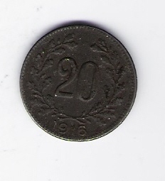  Österreich 20 Heller 1916 St   Schön Nr.30   