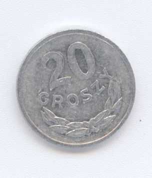 - Polen 20 Groszy 1977 -   