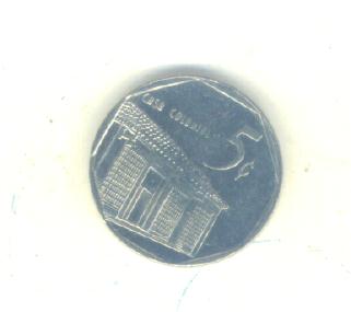  5 Cent Convertible Peso Kuba 1998 (G 1530)   