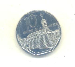  10 Cent Convertible Peso Kuba 1999 (G1531)   