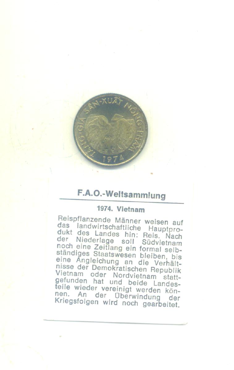  10 Dong Südvietnam 1974(FAO)(G1483)   