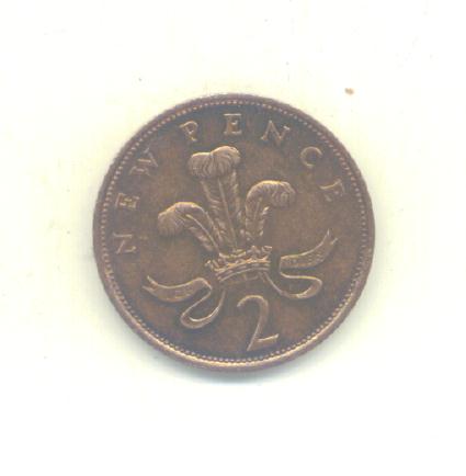 2 Newpence Großbritannien 1979