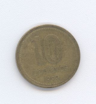  - Argentinien 10 Centavos 1993 -   