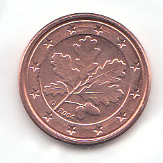  1 Cent 2004 G Prägefrisch (A724) b.   