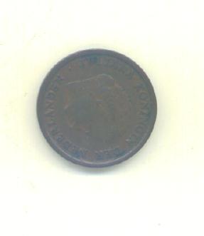  1 Cent niederlande 1955   