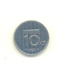  10 Cent Niederlande 1993   