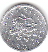 10 Heller  Tschechoslowakei 1993 (H176)   