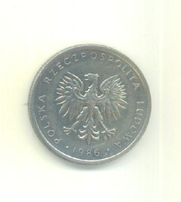  10 Zlotych Polen 1986   