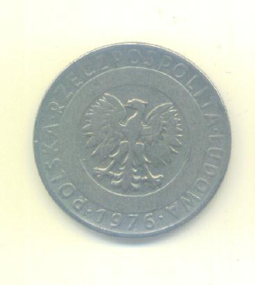  20 Zlotych Polen 1976   