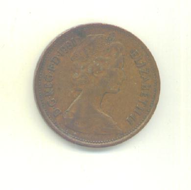  2 Newpence Großbritannien 1981   