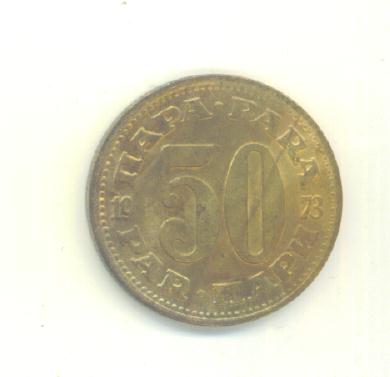  50 Para Jugoslawien 1973   