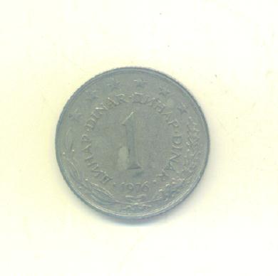 1 Dinar Jugoslawien 1976