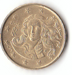  10 Cent Italien 2006 (A612)b.   