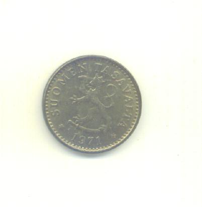  10 Penniä Finnland 1971   