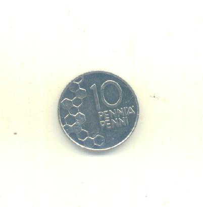  10 Penniä Finnland 1993   