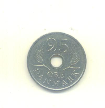  25 Öre Dänemark 1968   