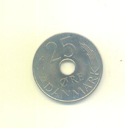  25 Öre Dänemark 1983   