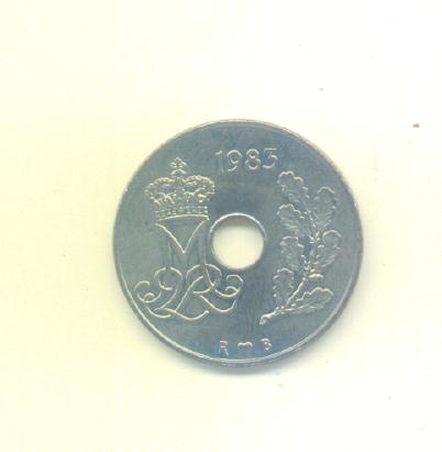  25 Öre Dänemark 1983   