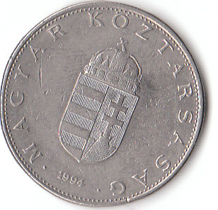  10 Forint Ungarn 1994 (A477)   