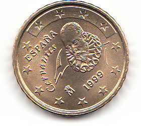  10 Cent Spanien 1999 Prägefrisch (A742)b.   