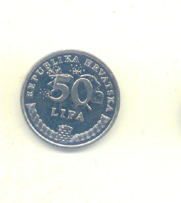  50 Lipa Kroatien 1993   