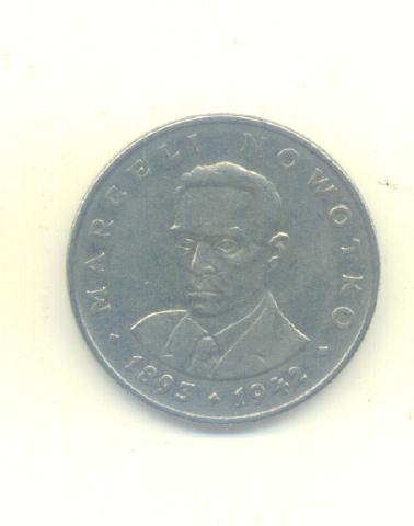  20 Zlotych Polen 1974   