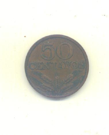 50 Centavos Portugal 1972