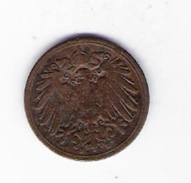  DR. 1 Pfennig 1896 E J.10   