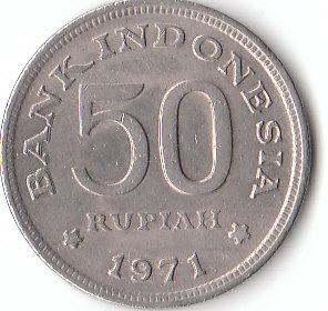  50 Rupia Indonesien 1971 (A567)   